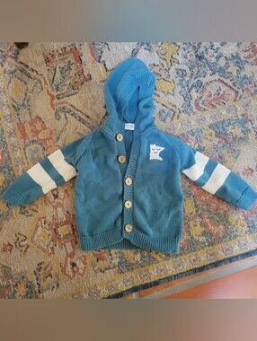 Minnesota Baby Button Up Hooded Cardigan